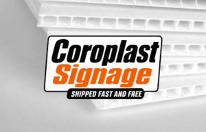 coroplast signage