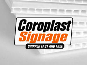 coroplast signage